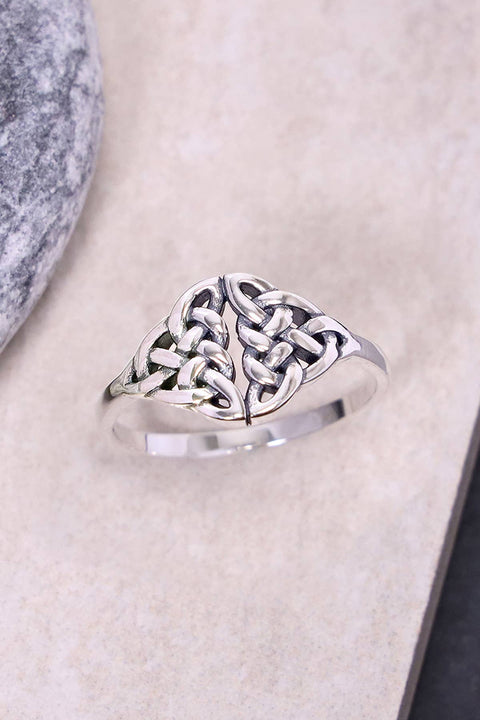 Sterling Silver Celtic Mandala Ring - SS