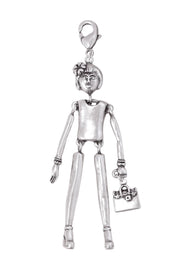 Jennifer Moveable Doll Charm Pendant - SF