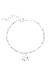 Elephant Charm Beaded Bracelet - SF