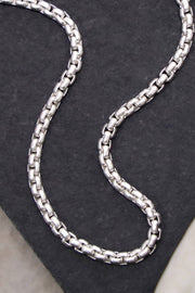 Silver Plated 2mm Stacatto Chain - SP