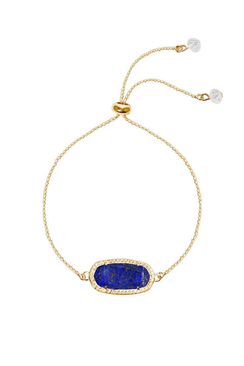 Lapis Slider Bracelet - GF