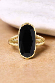 Black Onyx Casey Ring - GF