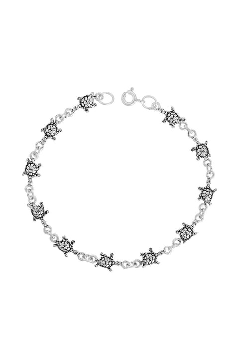 Turtle Charm Links Bracelet - SF