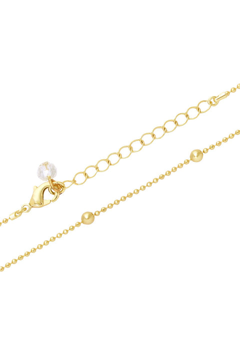 14k Gold Plated 1mm Bead Chain - GP