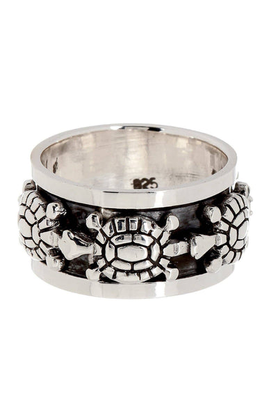 Tortoise Spinner Ring - SF