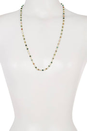 Mixed Jasper Beaded Necklace - GF