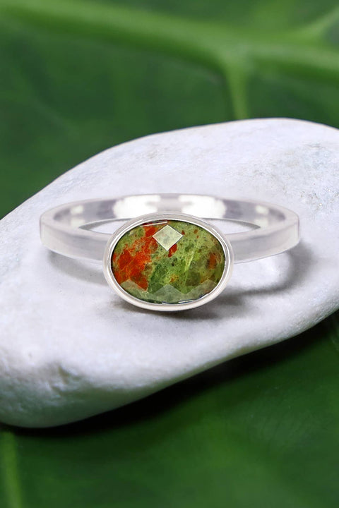 Unakite Shelby Ring - SF