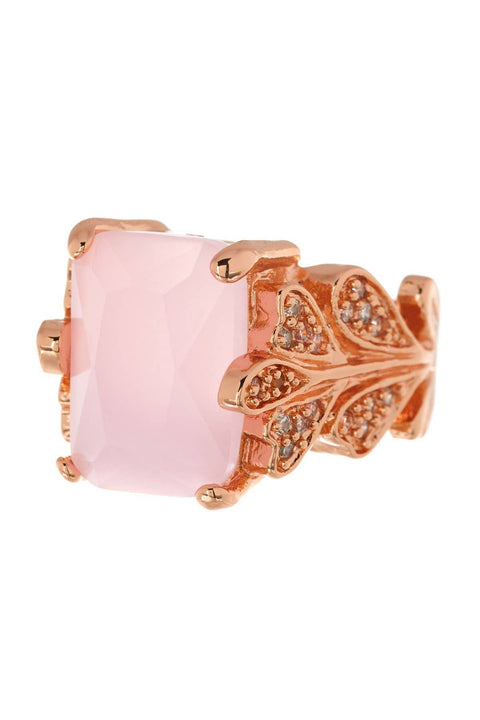 Rose Crystal Garden Ring - SF