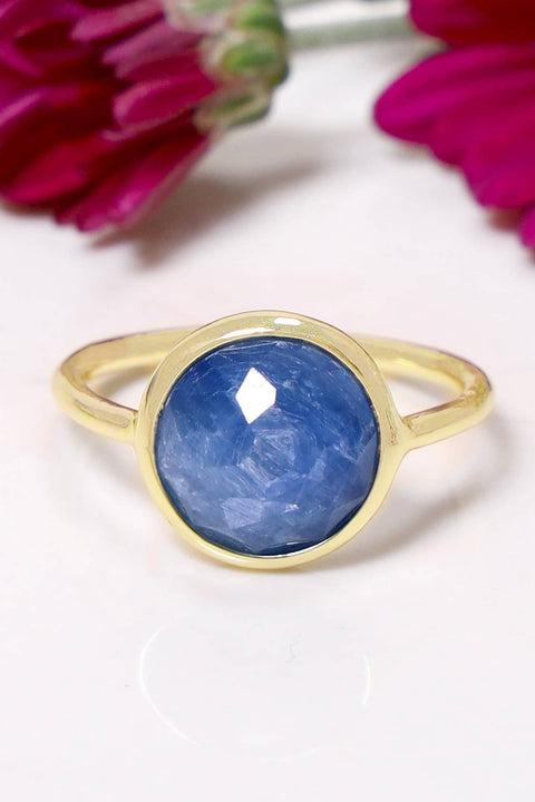 Kyanite Lollipop Ring - GF