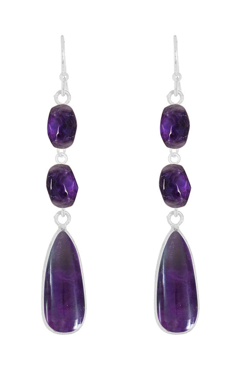 Amethyst Marni Drop Earrings - SF