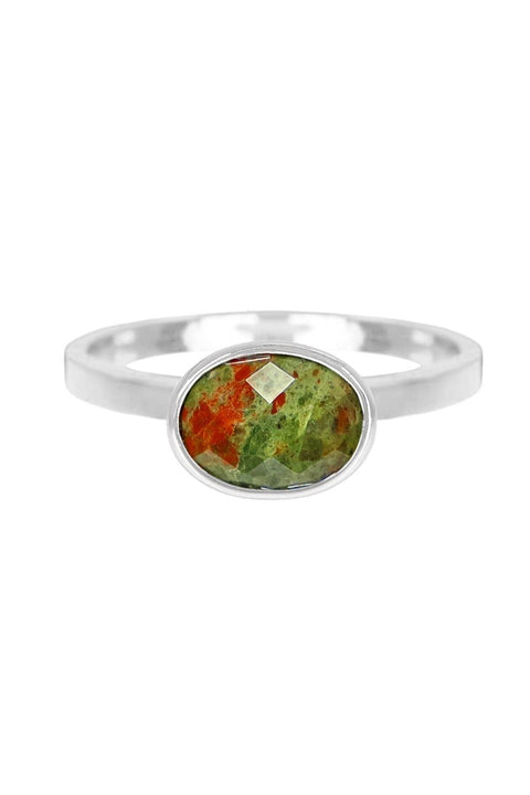 Unakite Shelby Ring - SF