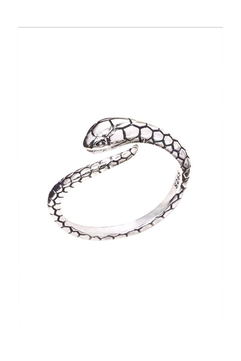 Sterling Silver Snake Ring - SS