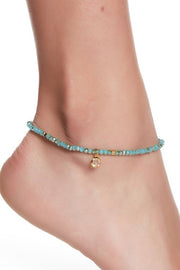 Austrian Crystal Beaded Anklet - GF