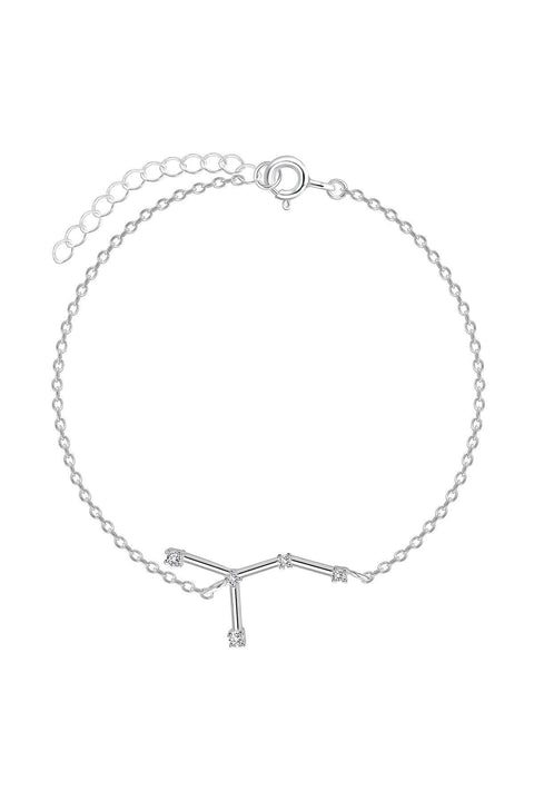 Sterling Silver Cancer Constellation Bracelet - SS