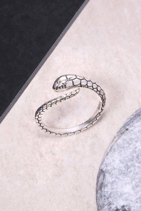 Sterling Silver Snake Ring - SS