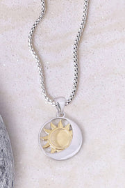 Sun & Moon Pendant Necklace - SF