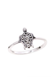 Sterling Silver Sea Turtle Ring - SS