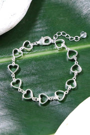 Cut Out Hearts Charm Bracelet - SF