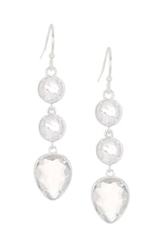 Moonstone Crystal Alicia Earrings - SF