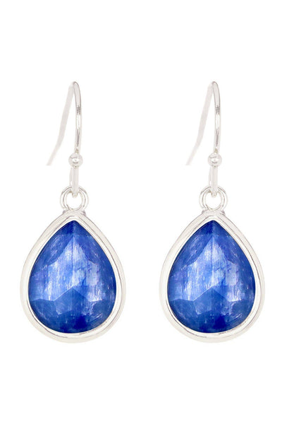 Kyanite Teardrop Earrings - SF