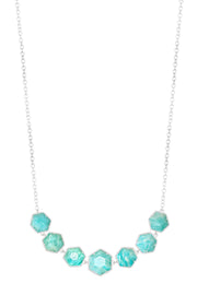 Amazonite Statement Necklace - SF