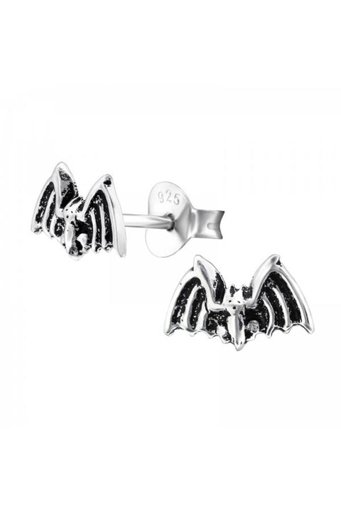 Sterling Silver Bat Ear Studs - SS