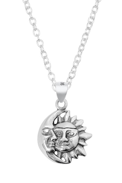 Sun & Moon Pendant Necklace - SF