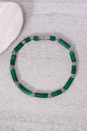 Green Chalcedony Karra Bracelet