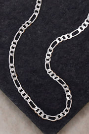 Silver Plated 2mm Figaro Chain - SP