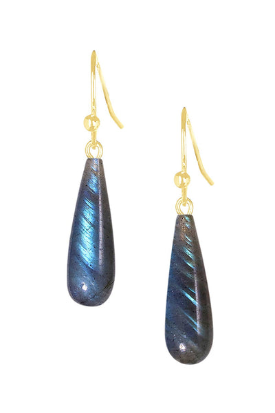 Labradorite Drop Earrings - VM