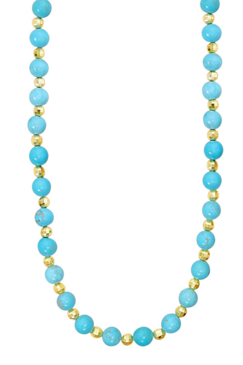 Turquoise Chakra Necklace - GF