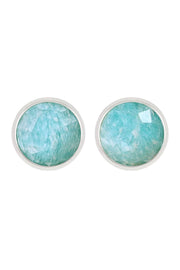 Amazonite Post Earrings - SF