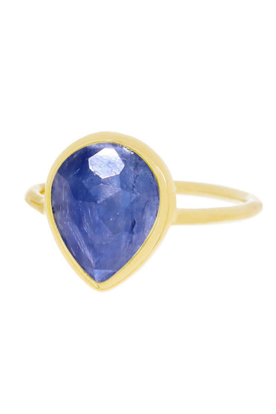 Kyanite Teardrop Ring - GF