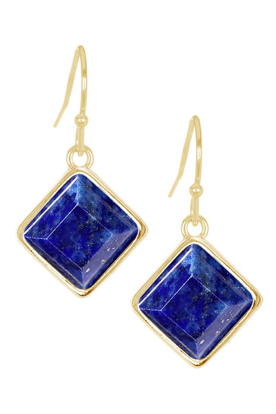 Lapis Rachel Drop Earrings - GF