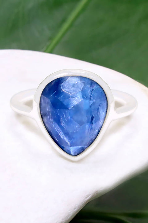 Kyanite Teardrop Ring - SF