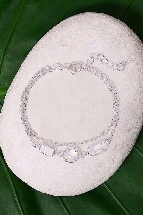 Moonstone Crystal Petra Bracelet - SF