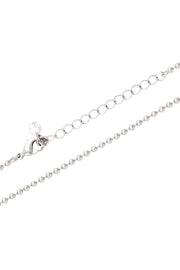 Silver Plated 2mm Bead Chain - SP