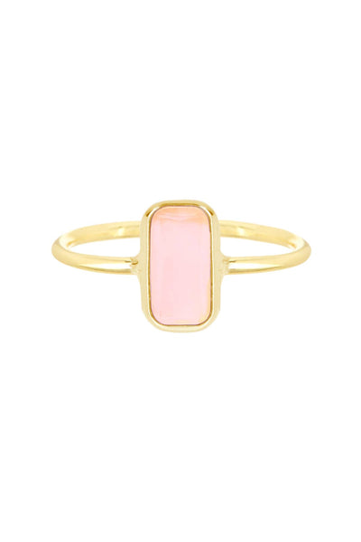 Rose Quartz Mon Petit Amor Ring - GF