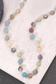 Amazonite Mala Beaded Necklace - SF