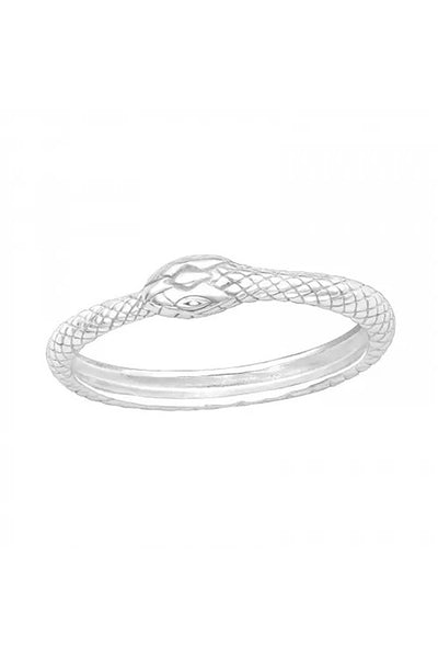 Sterling Silver Snake Ring - SS