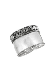 Sterling Silver Bali Ring - SS