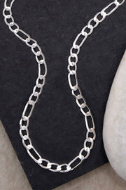 Silver Plated 3mm Figaro Chain - SP