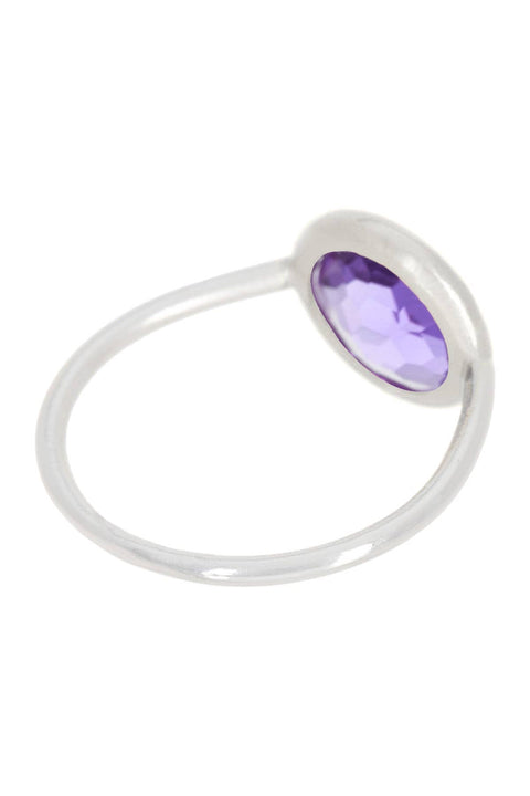 Lavender Crystal Lollipop Ring - SF