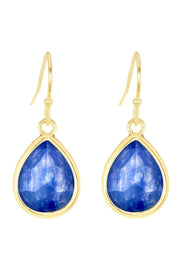 Kyanite Teardrop Earrings - GF