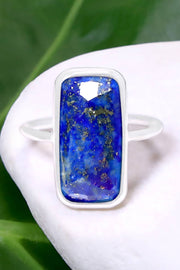 Lapis Rectangle Ring - SF