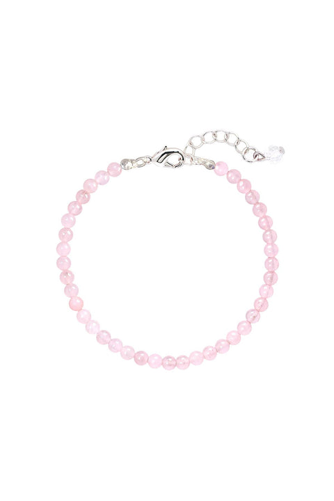 Rose Quartz Beaded Bracelet - SF