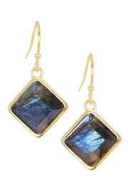 Labradorite Rachel Drop Earrings - GF