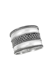 Sterling Silver Bali Ring - SS