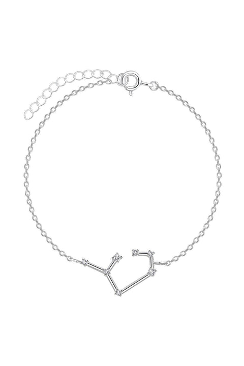 Sterling Silver Sagittarius Constellation Bracelet - SS