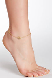 Filigree Charm Anklet - GF